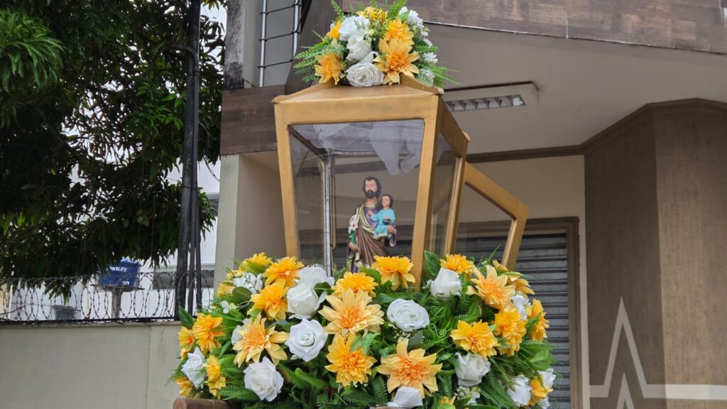 Imagem peregrina de São José é recebida com grande alegria
