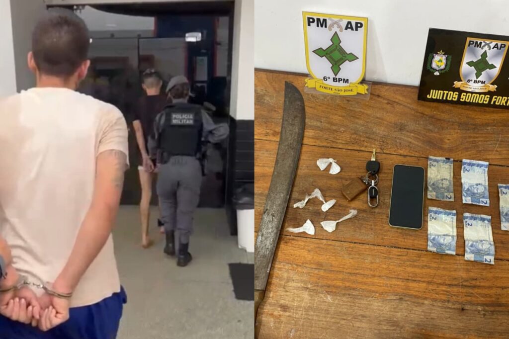 Dupla desobedece ordem de parada e é presa por militares