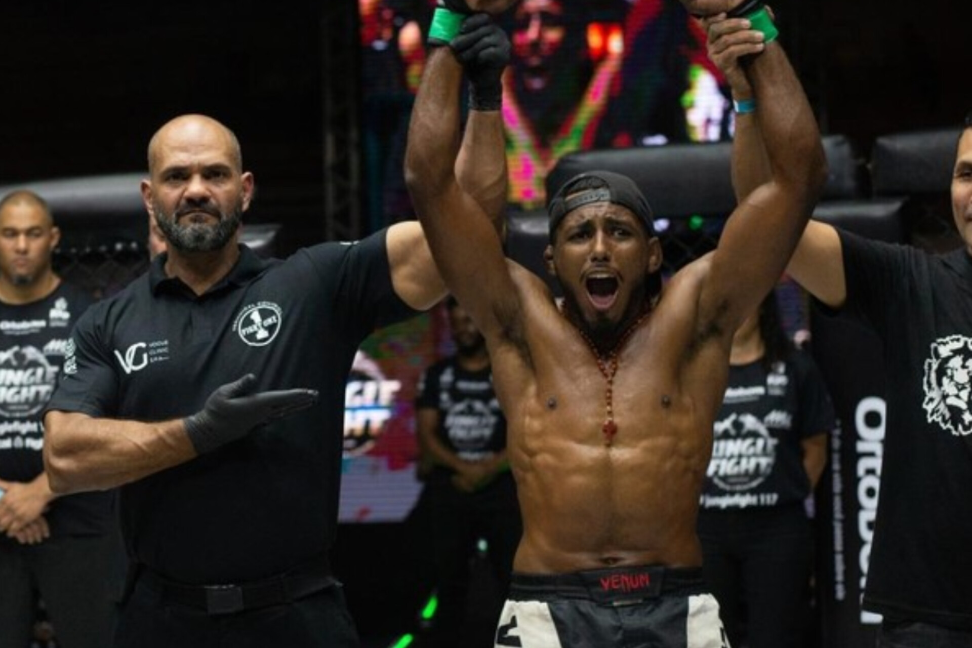 Amapaense Diogo Aranha brilha no Jungle Fight 147 no Rio