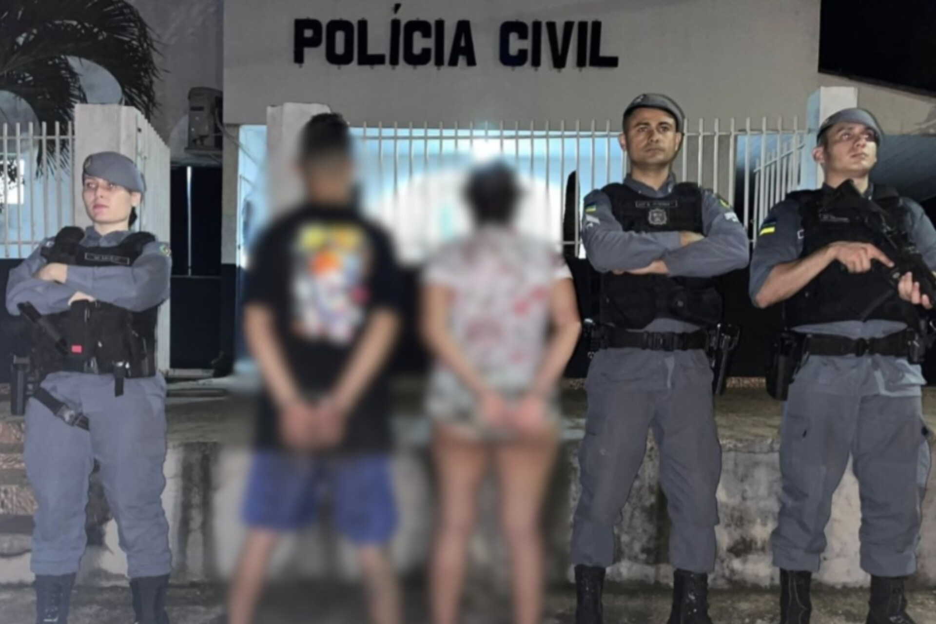 PM apreende drogas, munições e câmeras em ação eficaz