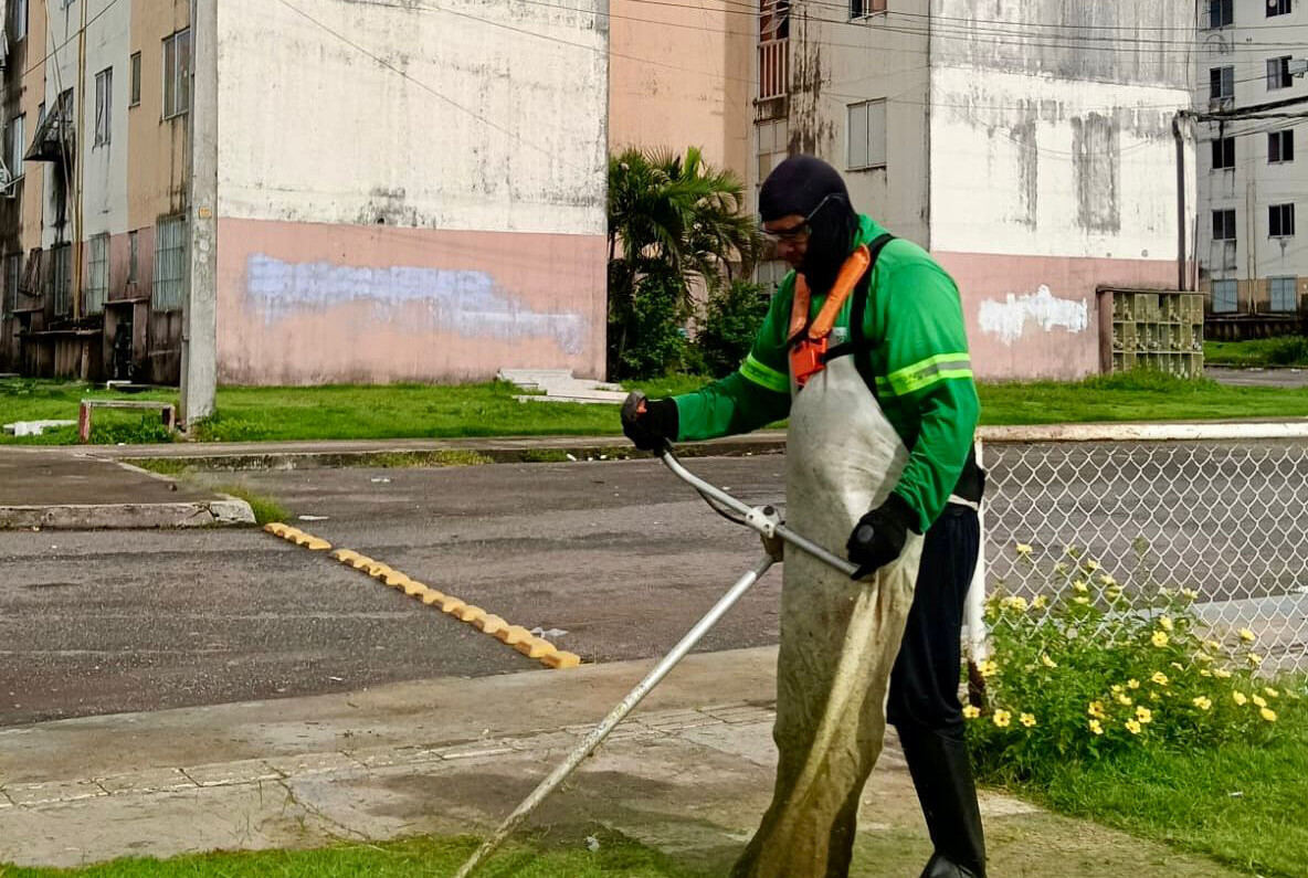 Prefeitura de Macapá leva força-tarefa de limpeza e bem-estar