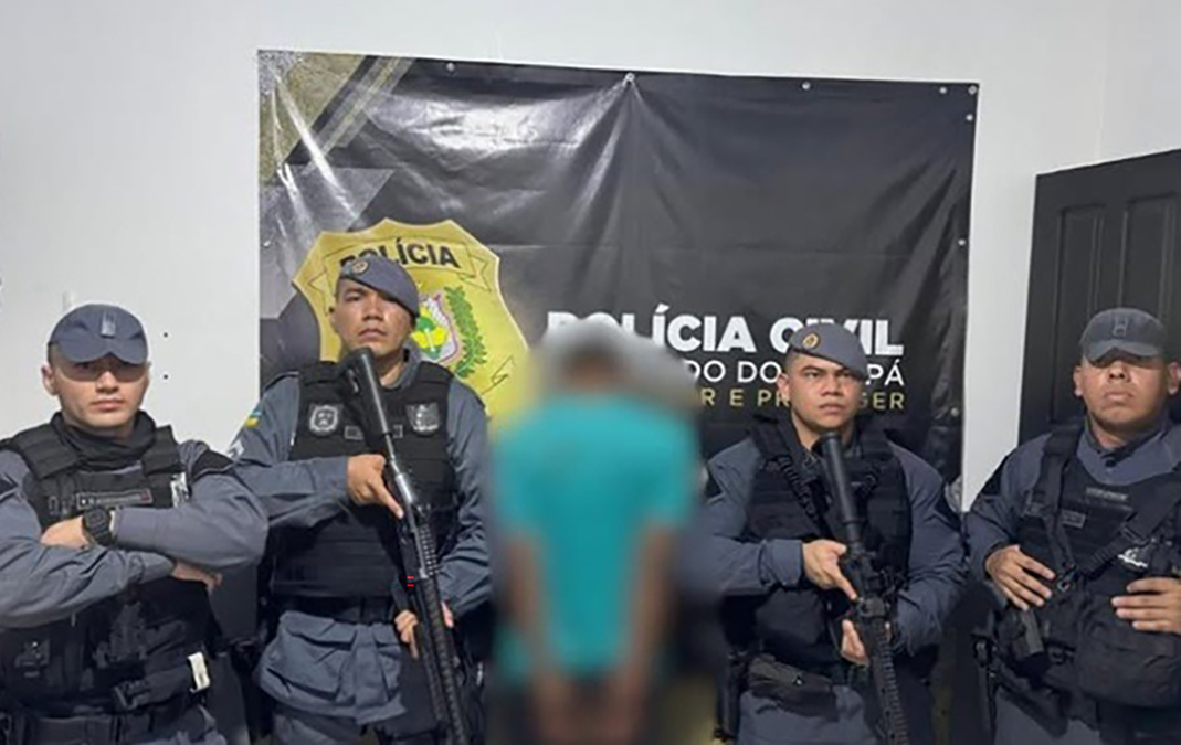Com mandado de prisão, suspeito é levado à DP no Amapá