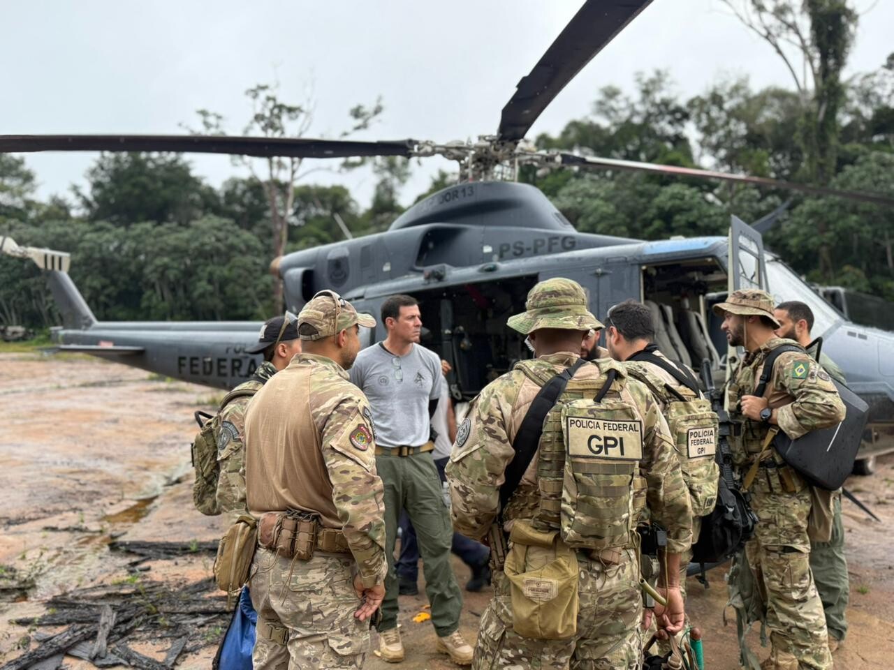 PF faz operação integrada contra garimpo ilegal na Amazônia e garante proteção ambiental