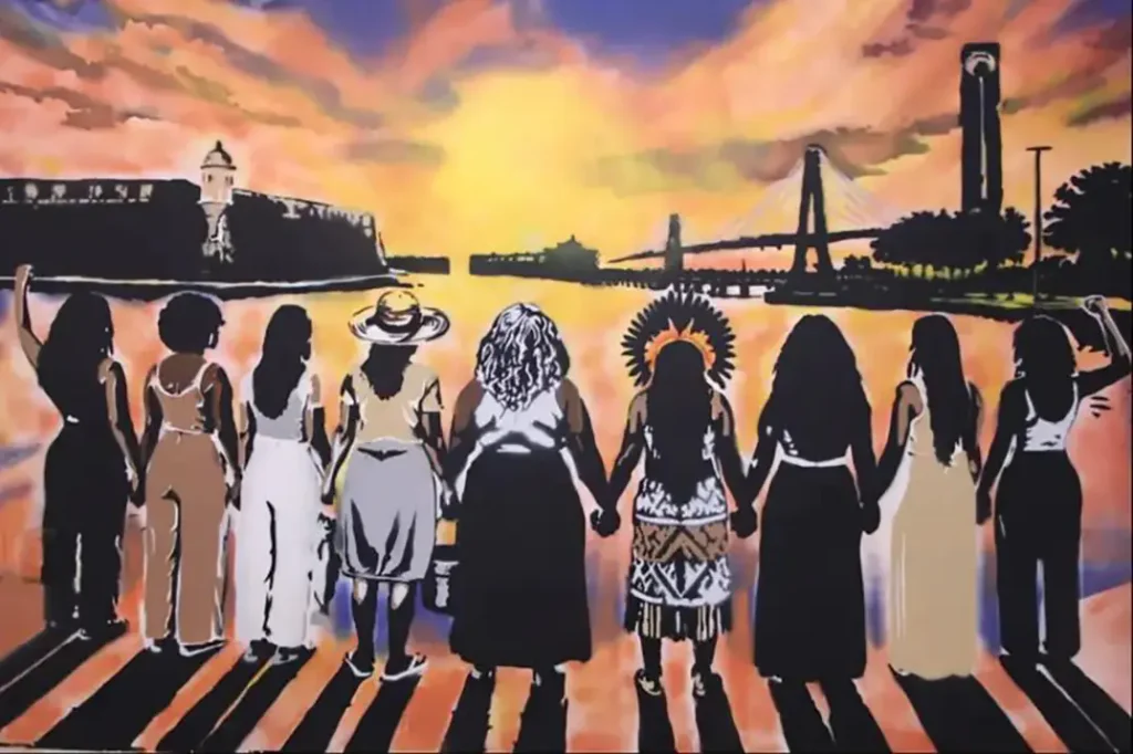 Mural em memoriam às vítimas de feminicídio no Amapá é um ato de solidariedade