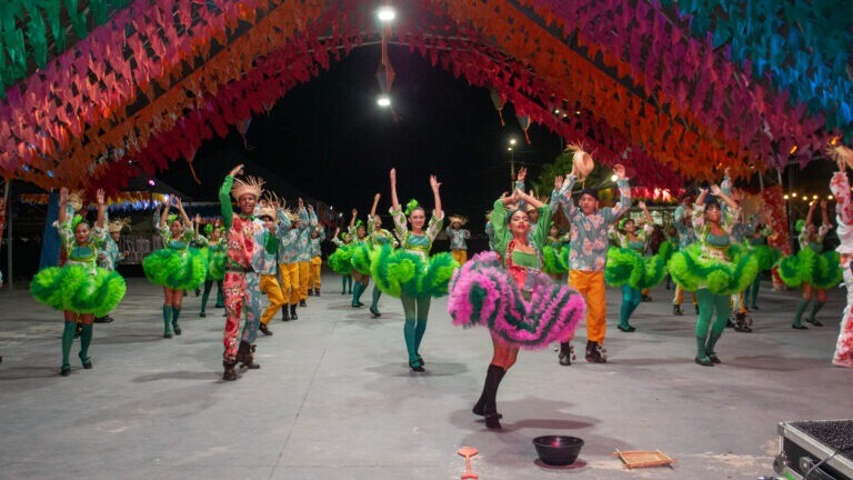 Animação das quadrilhas tradicionais e a cultura junina em Macapá