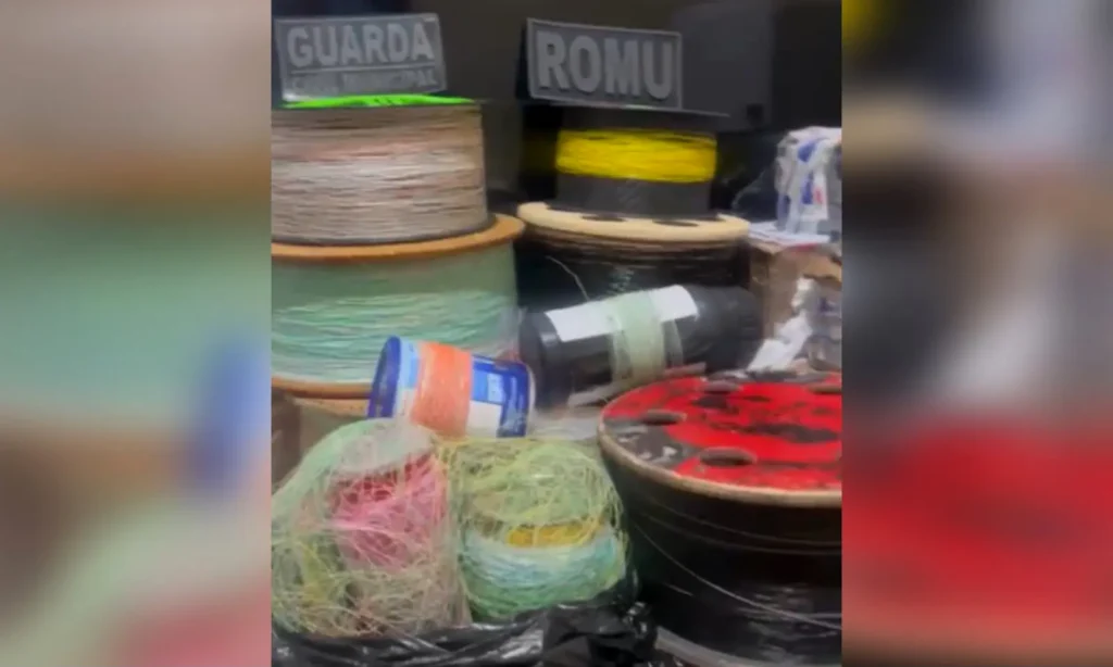 Guarda Municipal apreende linha chilena e protege o Parque do Forte