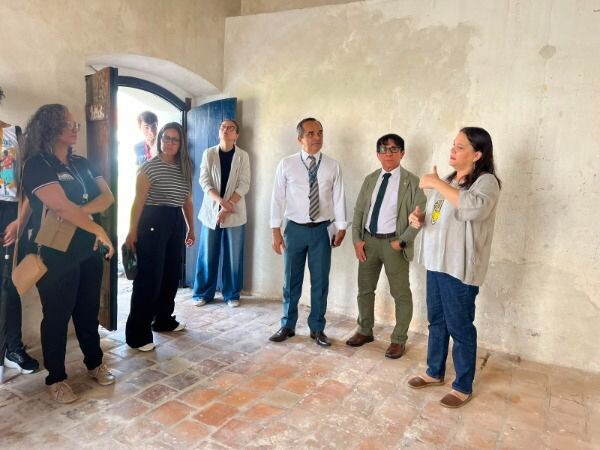MP-AP inspeciona restauração da capela da Fortaleza de São José