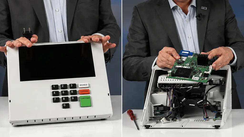 Abertura da urna eletrônica: Como funciona a votação segura