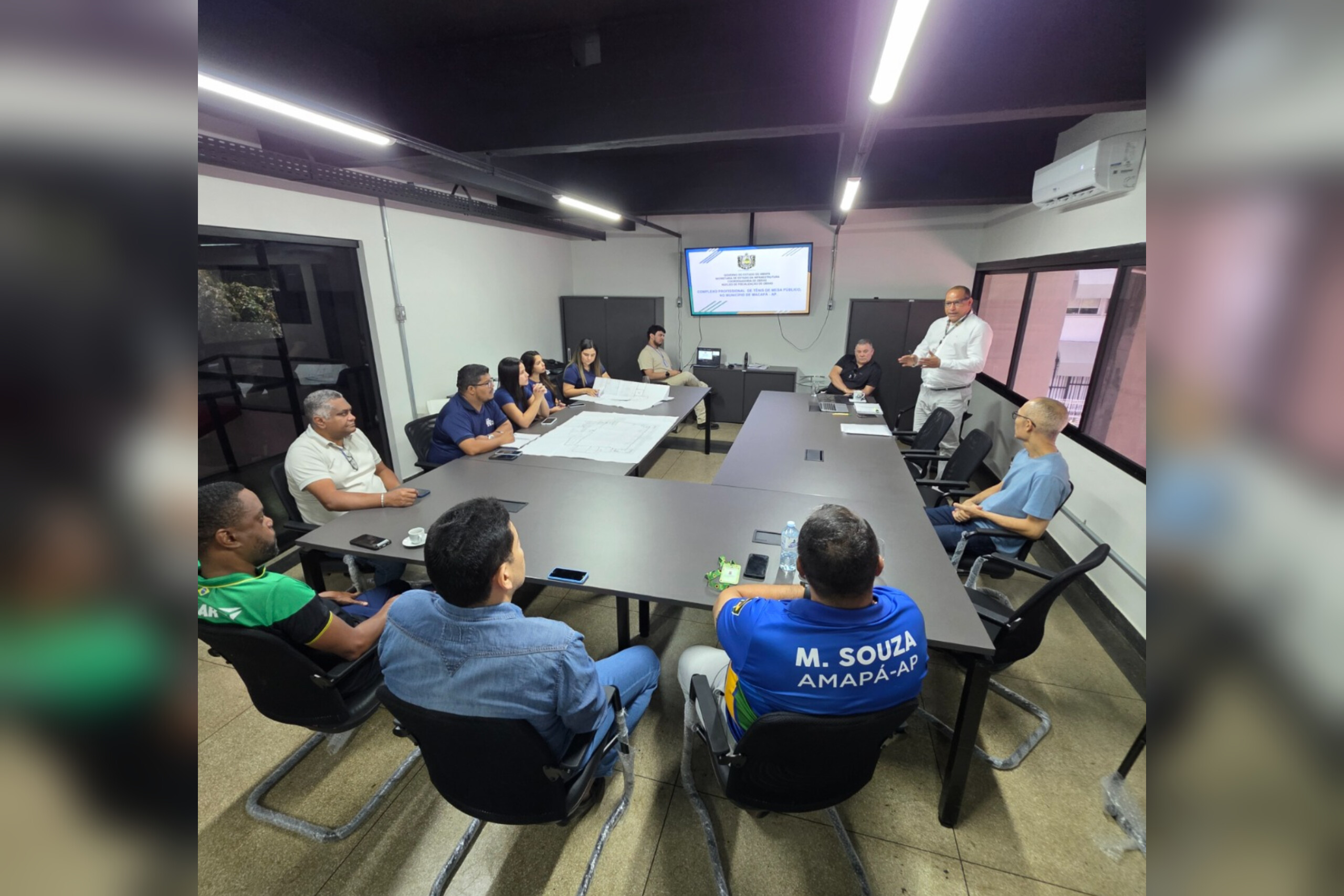 Seinf e Federação de Tênis de Mesa criam complexo esportivo público