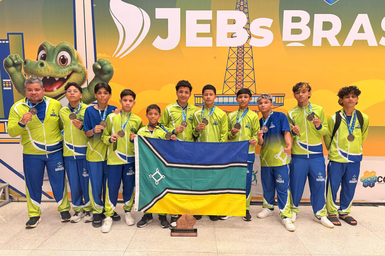 Amapá conquista modalidade coletiva pela primeira vez nos JEBs