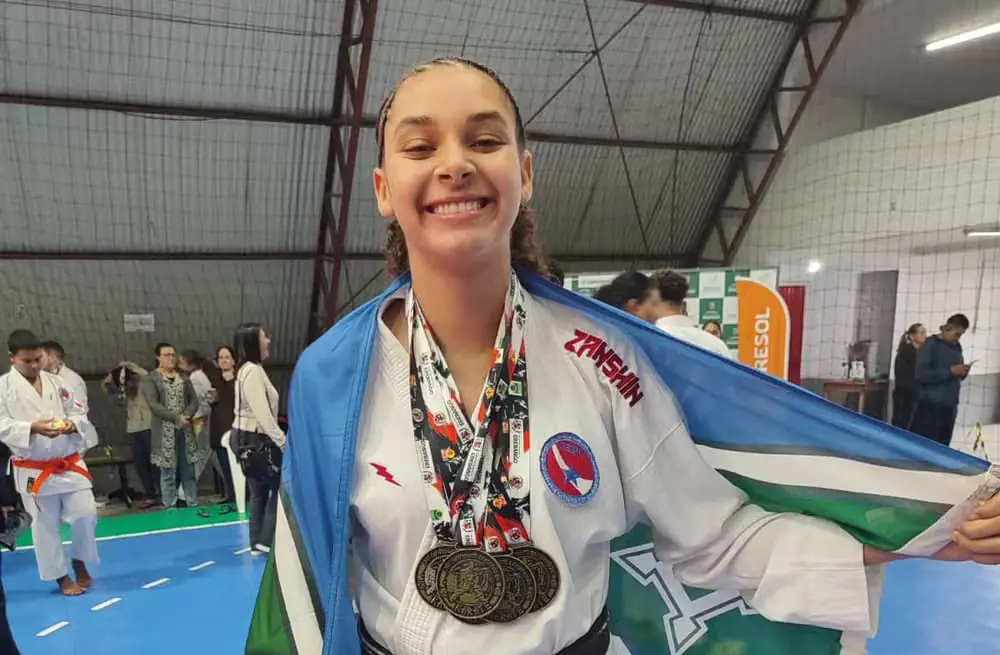 Amapaense conquista cinco ouros no Brasileiro de Karatê e vai ao Mundial