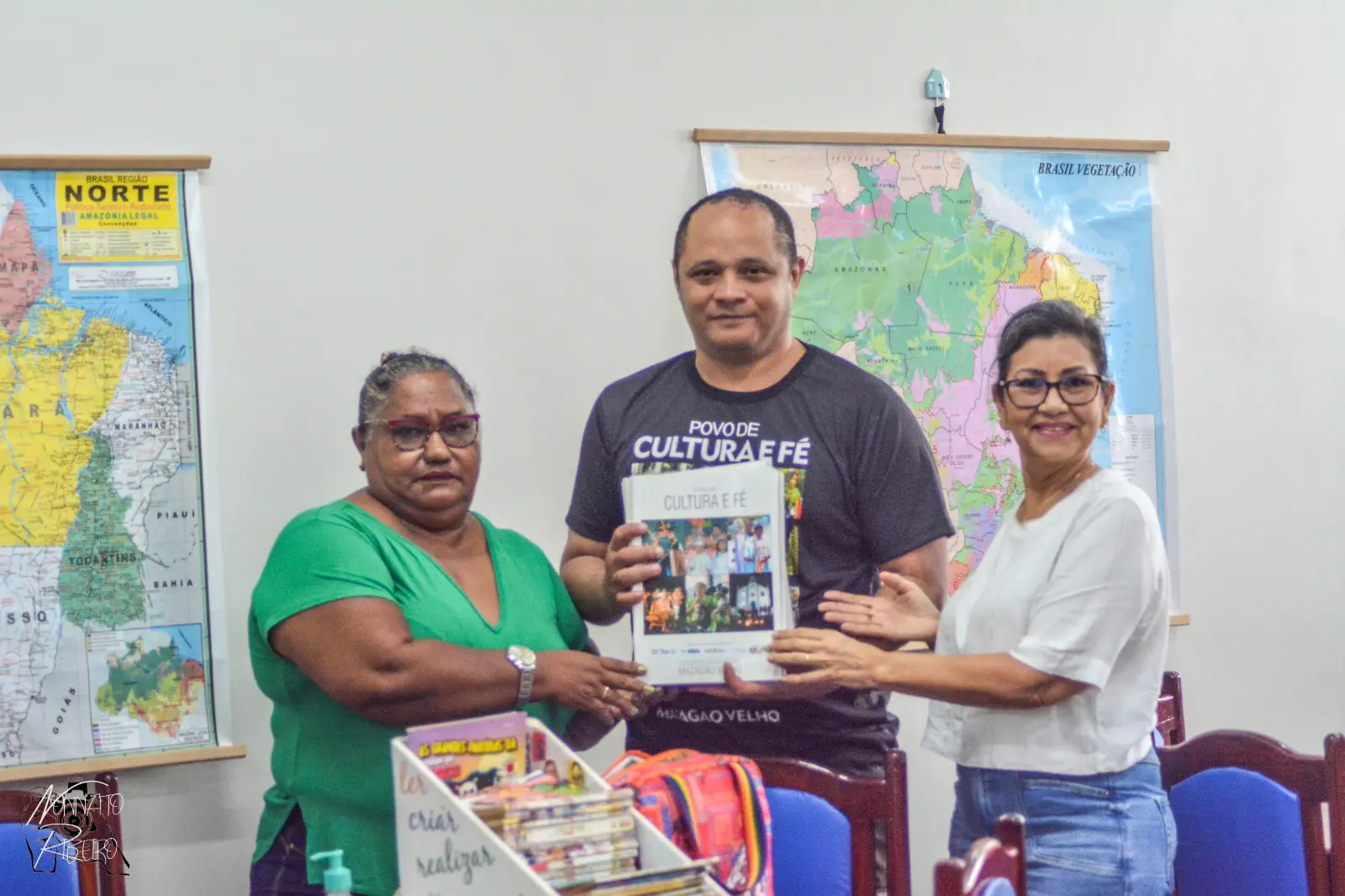 Projeto leva história e cultura de Mazagão Velho para alunos.