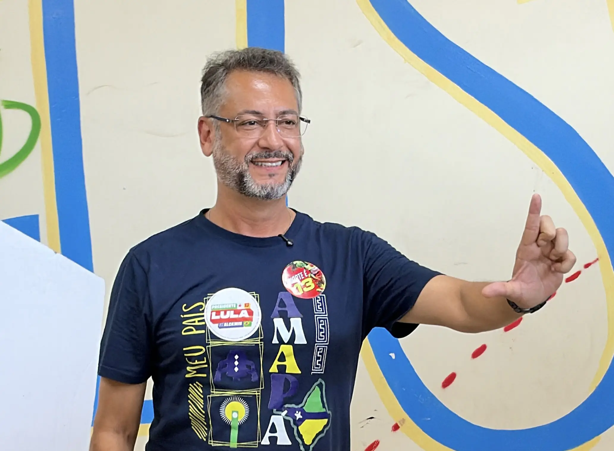 Clécio declara voto em Lula e pede mais investimentos no Amapá