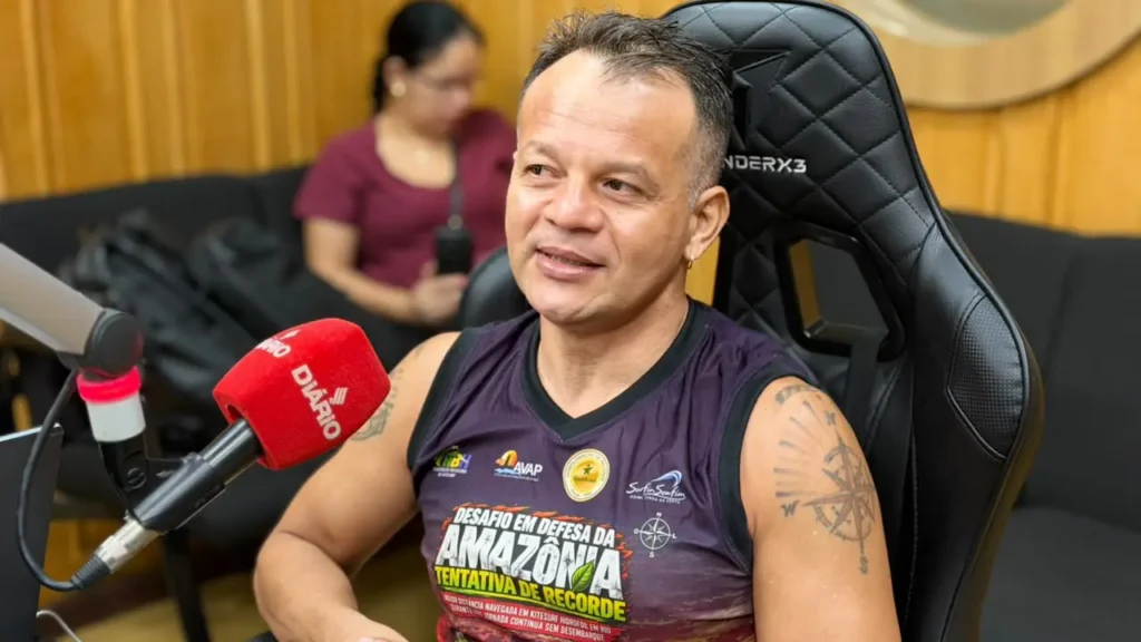 Eliton Franco veleja por quase 17 horas no Amazonas e viaja 518 km