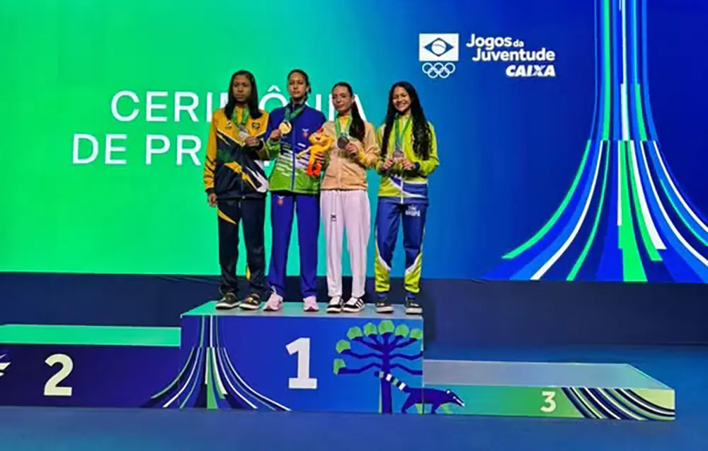 Paula Santana conquista bronze para o Amapá nos Jogos da Juventude