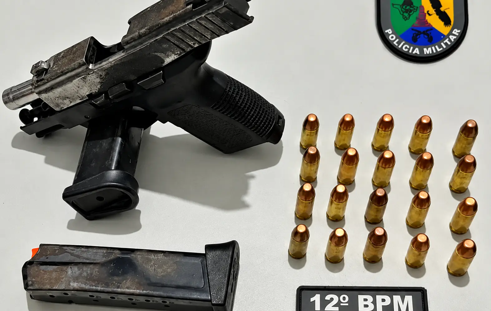 Adolescente é apreendido com pistola e revela sua ligação criminosa